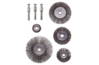 Набор щеток Intertool из рифленой проволоки 5 шт. (BT-0500)