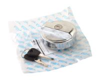 Крышка топливного бака ВАЗ 2101-07, 2121-21214, 1102, с ключом, Хром