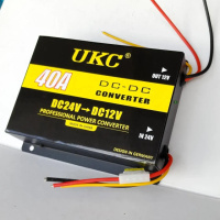 Преобразователь авто инвертор UKC DC/DC 24v-12v 40A