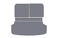 Резиновый Коврик в Багажник V2 (Серый) для KIA EV9