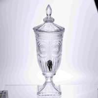 Лимонадниця Sunflower 2л з краном HP-19-289 глек лимонадник диспенсер для напоїв прозорий