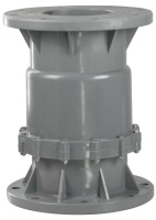 Зворотний клапан ПВХ ERA, поворотний, d150 мм