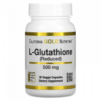 California Gold Nutrition L-Glutathione 500 mg 30 капсул