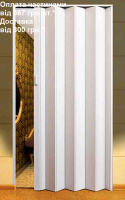 Двері-гармошка Vinci Decor Melody АРКТИЧНИЙ БІЛИЙ, 820x2030 мм