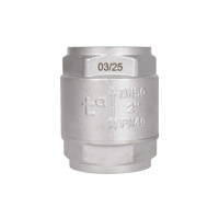 Зворотний клапан із латунним штоком Thermo Alliance Forte 2«ВВ нікель TAF240W50