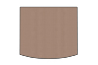 Резиновый коврик в багажник (Электро, бежевый) для SsangYong Torres 2022– гг