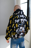 Анорак - чорний - 49-007