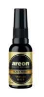 Освіжувач спрей 30ml - «Areon»- Perfume Premium - Black Force - Vanilla Black (Чорна ваніль) скло1:2