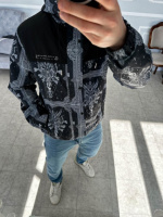 Вітрівка чоловіча вітро/вологозахисна на підкладці з капюшоном