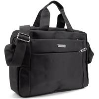 Сумка-портфель чоловіча текстильна для ноутбука 13' та документів 73812A