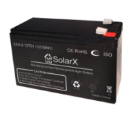 Акумуляторна батарея SolarX SXA 9-12 (12V 9Ah)