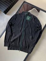 Трикотажна кофта Vincenzo Balenti сіра sg304