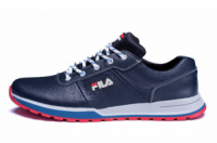 Мужские кожаные кроссовки FILA Light Flight Biue