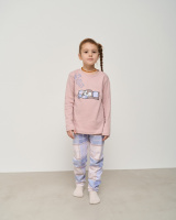 Дитяча піжама на дівчинку Інтерлок - пінгвін, що спить   3-4, 5-6, 7-8 років