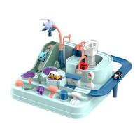 Дитячий ігровий паркінг 6 кнопок і 4 машинки