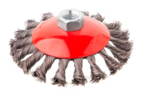 Щетка конусная Intertool 115 мм плетеная (BT-4115)