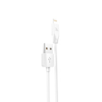 Кабель Hoco X1 USB to Lightning 1m white