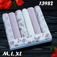 Трусики жіночі Nicoletta Туреччина тижневки M, L, XL, 2XL 7 шт