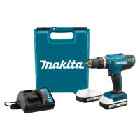 Дрель-шуруповерт аккумуляторная ударная Makita HP488DWAE : з АКБ 2 шт 18V 1,5 Аh
