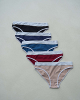 Жіночі трусики однотонні - широка резинка    XL, 2XL     5 шт.