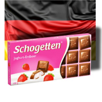 Шоколад Schogetten Joghurt-Erdbeer 100г
