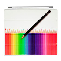 Чохол для iPad 2 «Олівці»