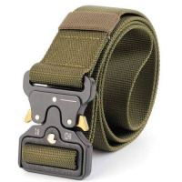 Ремінь тактичний військовий Assault Belt з пряжкою Кобра олива