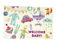 Листівка «Welcome. bady!» 10х15 см