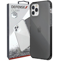 Чохол для Apple iPhone 13 Pro (6.1«») Defense Clear Series (TPU) (Чорний) - купити в SmartEra.ua