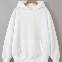 Худі на флісі біле | 6-304