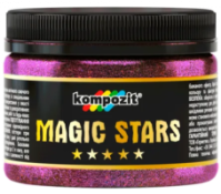 Глиттеры MAGIC STARS, 60 г, Розовый