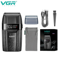 Електробритва VGR V-640S подвійна сітка 9000 RPM