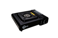 Плита газовая портативна Intertool - 342 x 275 x 113 мм с адаптером 1 шт.