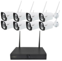 Комплект відеоспостереження бездротової 1080P UKC CAD-6678 WiFi на 8 камер