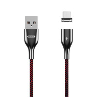 Кабель microUSB 1 м Magnetic Series Remax RC-158m-Red