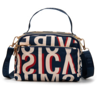 PODIUM Сумка Женская Текстиль полиамид Jielshi F056 blue letters