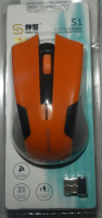 Миша бездротова S1 Orange