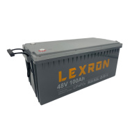 Акумуляторна батарея Lexron LiFePO4 48V 100Ah 4800Wh (522 x 238 x 223) Q1