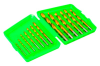 Набор сверл по металлу Mastertool 13 шт. (1.5-6.5 мм) титан (11-1305)