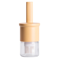 Банка для масла с кисточкой 300 мл диспенсер с кисточкой для оливкового, подсолнечного масла Желтый HP-34-11Y
