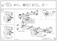 Тягово-зчіпний пристрій (фаркоп) BMW 5-Series (G30) (2017-...)