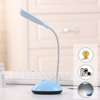 Лампа настольная светодиодная «LED DESK Light X-7188» Голубая, LED светильник на батарейках 3хААА (ST)