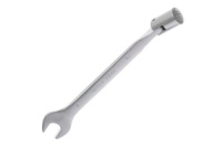 Ключ рожково-накидной Intertool 16 мм шарнирный (XT-1416)