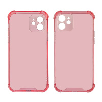 Чехол TPU shockproof angle для Apple iPhone 12 03 кремовый