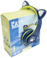 ✔️SALE! Навушники бездротові Bluetooth Cat Ear YW-018