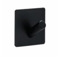 Крючки самоклеящиеся штырь квадрат (Черный) 1 шт