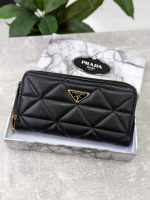 Гаманець Prada великий чорний