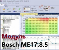 Модуль редактора прошивок BitEdit - Bosch ME17.8.5