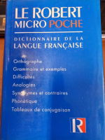 Le Robert Micro Poche. Dictionnairy de la Langue Française
