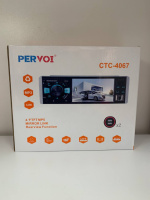 Автомагнитола PERVOI CTC-4067 С Bluetooth,с Двумя USB,4.1 Экран,Stereo на Базе  MIRROR LINK